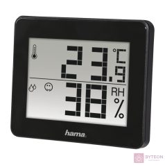 Hő és páratartalom mérő HAMA TH-130 fekete