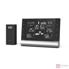 Időjárás állomás HAMA Black Line Plus fekete