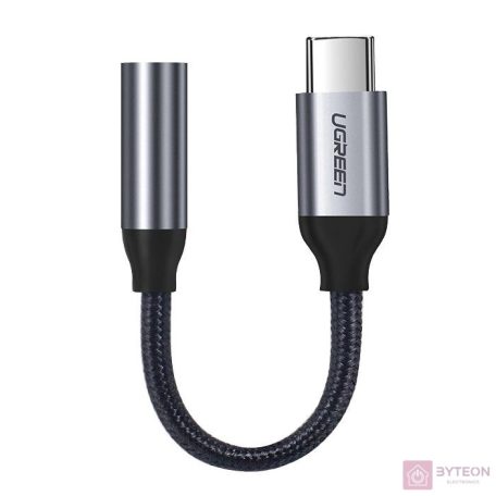 USB-C audio adapter a 3,5 mm-es mini jack UGREEN csatlakozóhoz
