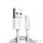 UGREEN Nickel plated Lightning Cable MFi 1m (white)