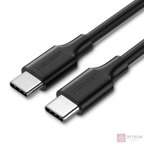 USB-C – USB-C UGREEN 0,5 m-es kábel (fekete)