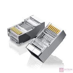  UGREEN RJ45 Ethernet fém csatlakozó, 8P / 8C, Cat.6, UTP (10db)