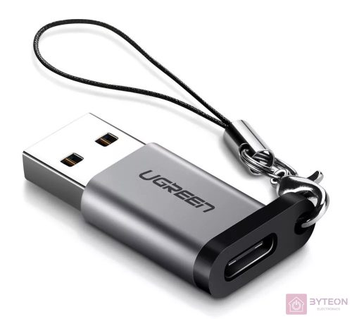 UGREEN USB 3.0 – USB-C 3.1 PD adapter (szürke)