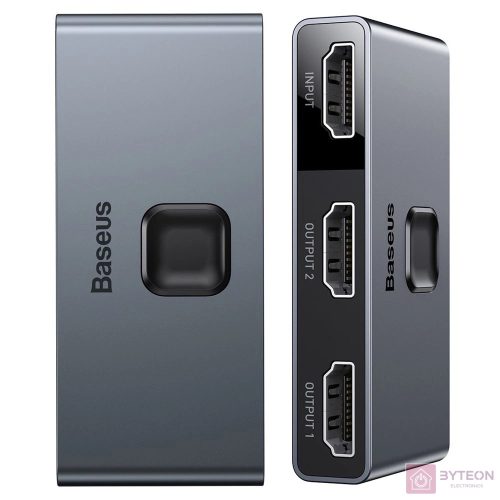 "Baseus Matrix HDMI kétirányú elosztó 2x1 / 1x2, 4K "