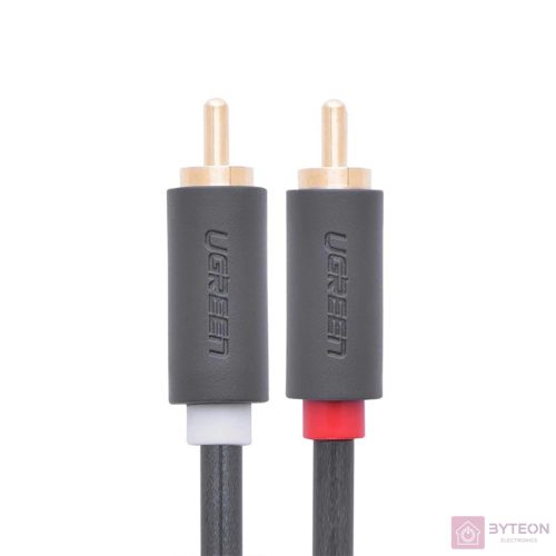 Kábel 2x RCA (Cinch) - 2x RCA (Cinch) UGREEN AV104 1m (fekete)