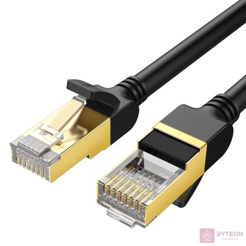 UGREEN NW107 Ethernet RJ45 hálózati kábel, Cat.7, STP, 2m (fekete)