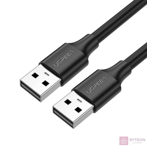 UGREEN US102 USB 2.0MM kábel, 0.5m (fekete)