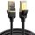 UGREEN NW107 Ethernet RJ45 hálózati kábel, Cat.7, STP, 15m (fekete)