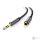 UGREEN AV118 AUX jack audio hosszabbító kábel 3,5 mm, 2 m (fekete)