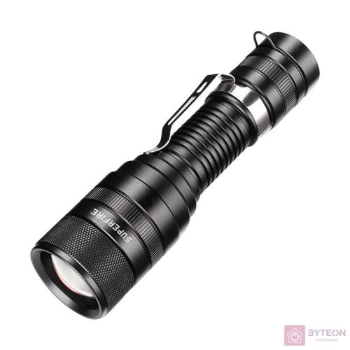 Superfire F5 zseblámpa, 1100lm, USB