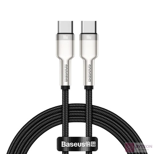 Baseus Cafule USB-C-USB-C kábel, 100 W, 1 m (fekete)
