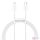 USB-C kábel a Lightning Baseus Superior sorozathoz, 20 W, PD, 1 m (fehér)