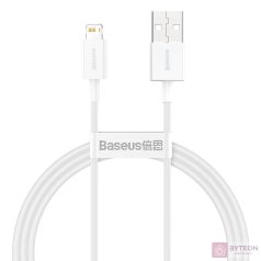   USB kábel a Lightning Baseus Superior sorozathoz, 2,4 A, 1 m (fehér)