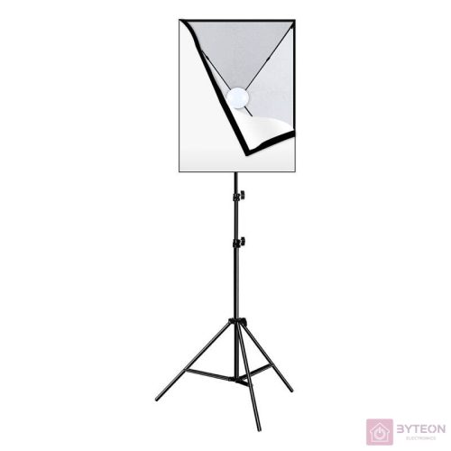 Puluz Stúdió készlet Softbox LED 50x70cm, állvány, LED izzó 1 db PU5070EU