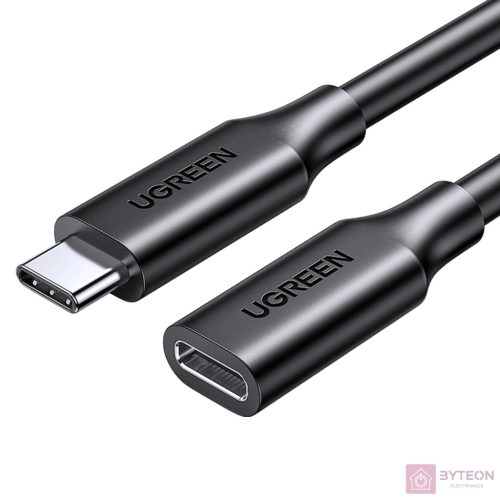 Hosszabbító USB-C 3.1 Gen2 UGREEN kábel, 4K, 100 W, 1 m (fekete)
