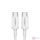 UGREEN US264 Type C to Type C Cable, 60W, 1.5m (white)
