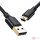 UGREEN US132 USB - mini USB kábel, 1,5m (fekete)