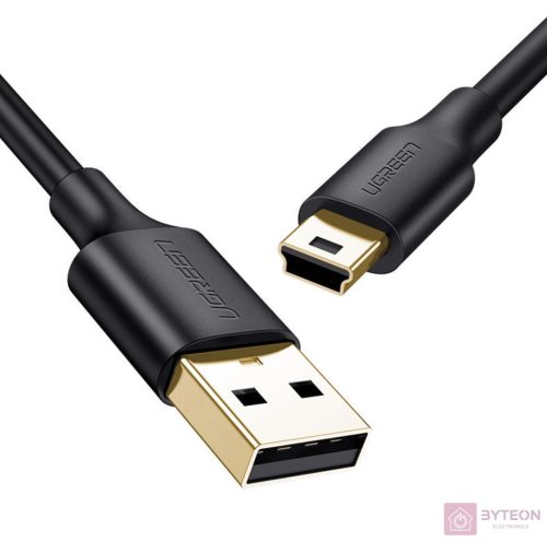 UGREEN US132 USB - mini USB kábel, 1,5m (fekete)