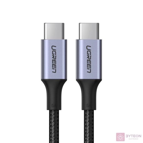 UGREEN US316 Type C to Type C Cable, 100W, 2m (fekete)