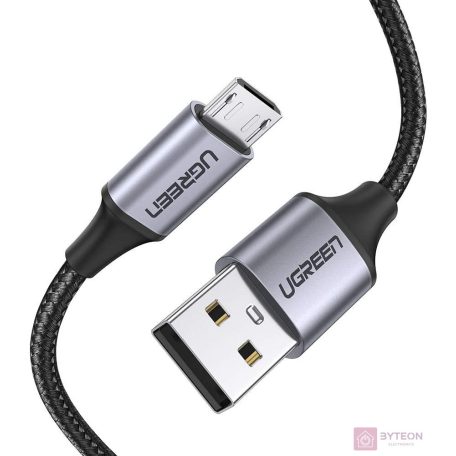 UGREEN US290 mikro USB kábel, 3m (fekete)