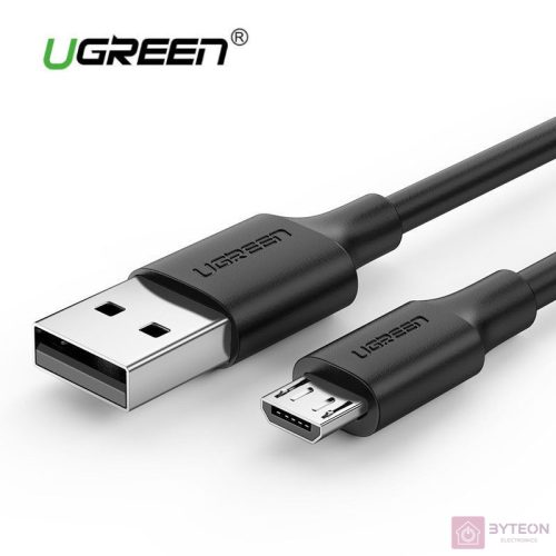 USB kábel mikro USB-hez UGREEN US289, 3m (fekete)