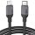 UGREEN US387 USB-C - Lightning kábel, 1m (fekete)