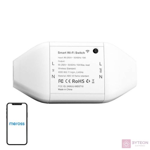 Meross MSS710HK WiFis okos villanykapcsoló (HomeKit)