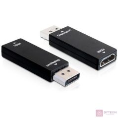   Delock Displayport 1.1 male -> HDMI female passzív - Fekete