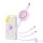 Baseus Bright Mirror 2, 3 az 1-ben Mikro USB / Lightning / USB-C kábel, 3.5 A, 1.1 m (lila)