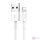 USB és Lightning kábel Vipfan X03, 3A, 1m (fehér)