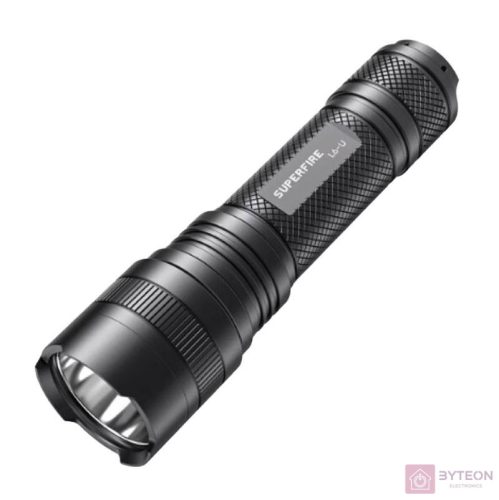 Superfire L6-U, zseblámpa, 1480lm, USB-C