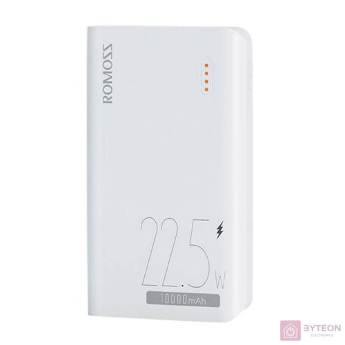 Romoss SENSE4SF Powerbank,10000mAh, 22.5W (fehér)