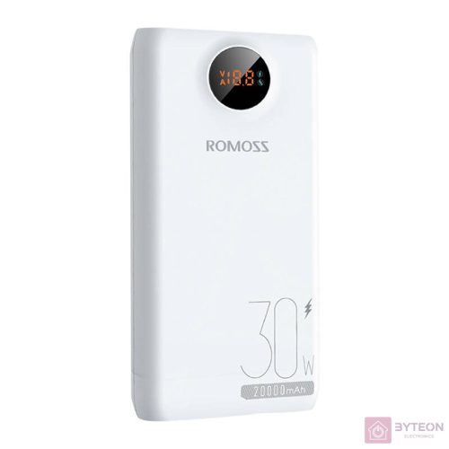 Romoss SW20S Pro Powerbank,20000mAh, 30W (fehér)