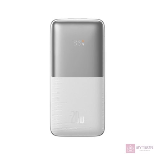 Baseus Bipow Pro Powerbank, 10000mAh, 2xUSB, USB-C, 20W (fehér)
