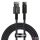 Baseus Tungsten Gold Cable USB to USB-C, 100W, 2m (black)