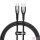USB cable for USB-C Baseus Glimmer Series, 100W, 1m (Black)