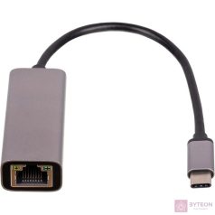   AKYGA Adapter with cable AK-AD-65 Network Card USB Type C m RJ45 f 10/100/1000 ver. 3.0 15cm