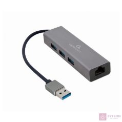   GEMBIRD A-AMU3-LAN-01 USB AM Gigabit network adapter with 3-port USB 3.0 hub