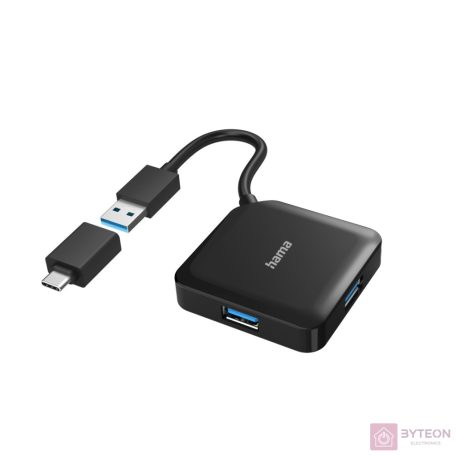 Hama 200116 FIC USB 3.2 Gen1 4 portos HUB