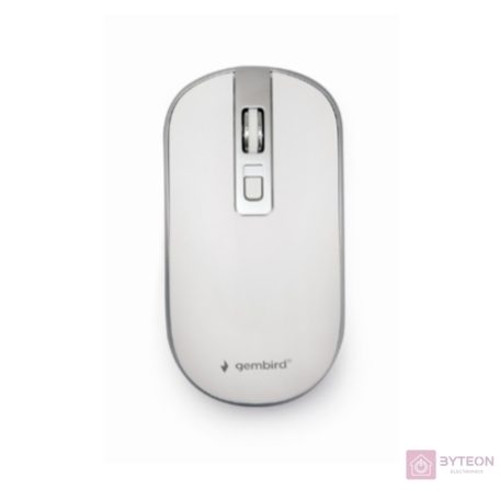 GEMBIRD MUSW-4B-06-WS Wireless optical mouse white-silver