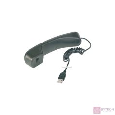   DIGITUS telephon handset USB for Skype MSN ICQ X-lite Dialpad MediaRing Net2phone etc. black