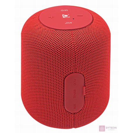 GEMBIRD Portable Bluetooth speaker red