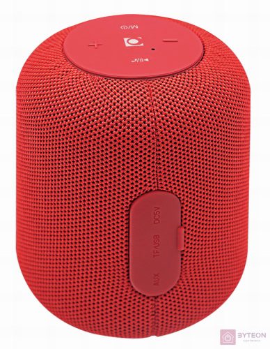 GEMBIRD Portable Bluetooth speaker red