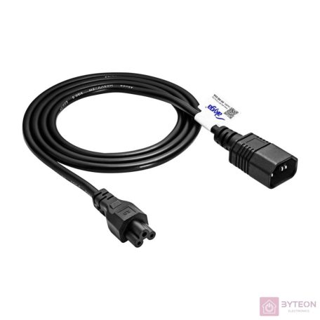 AKYGA Power Cable for Notebook AK-NB-09A Clover CCA IEC C5 / C14 1.5 m