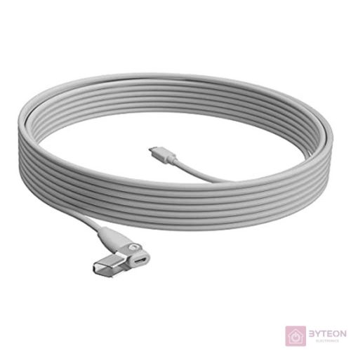 LOGITECH RALLY MIC POD EXTENSION CABLE - OFF-WHITE - WW