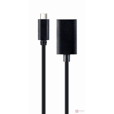 GEMBIRD USB Type-C to DisplayPort adapter cable 4K 15cm black