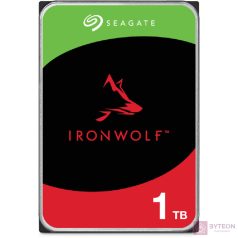   SEAGATE NAS HDD 1TB IronWolf 5400rpm 6Gb/s SATA 256MB cache 3.5inch