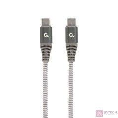   GEMBIRD CC-USB2B-CMCM100-1.5M 100W Type-C Power Delivery PD premium charging data cable 1.5m