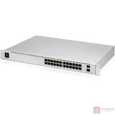   UBIQUITI USW-Pro-24 managed switch 24x 10/100/1000 2x SFP+ 1.3inch display