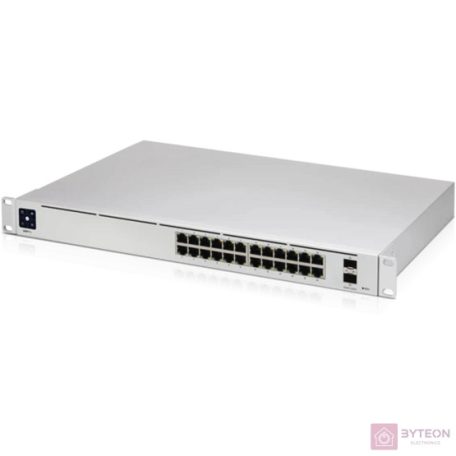 UBIQUITI USW-Pro-24 managed switch 24x 10/100/1000 2x SFP+ 1.3inch display